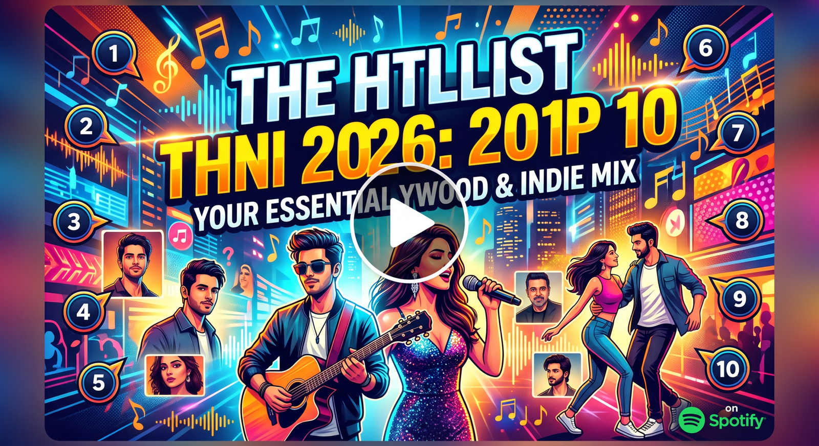 Top 10 Best Hindi Songs 2026 Bollywood & Indie Hits